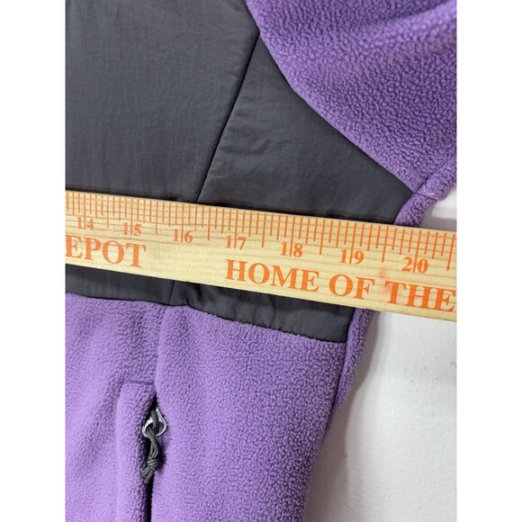 THE NORTH FACE Women’s Purple Full Zip Fleece Polartec Recycled Vented Jacket M - Picture 8 of 15